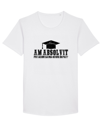Am absolvit Pot acum sa ma-ntorc in pat? White