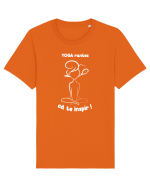 Yoga rantez că te inspir Tricou mânecă scurtă Unisex Rocker