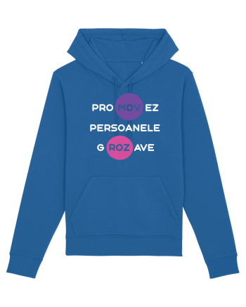 Promovez persoanele grozave Royal Blue
