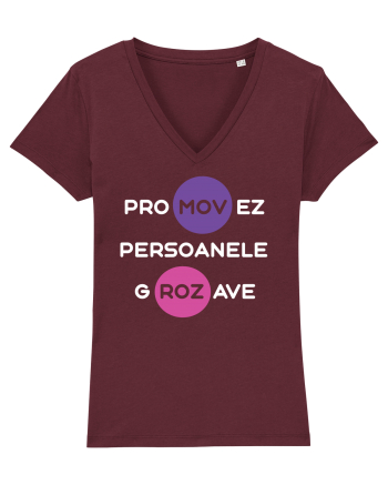 Promovez persoanele grozave Burgundy