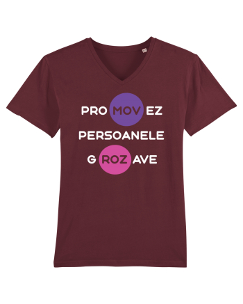 Promovez persoanele grozave Burgundy