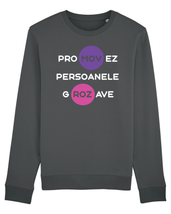 Promovez persoanele grozave Anthracite