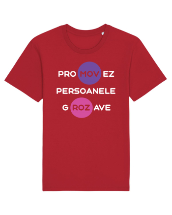 Promovez persoanele grozave Red