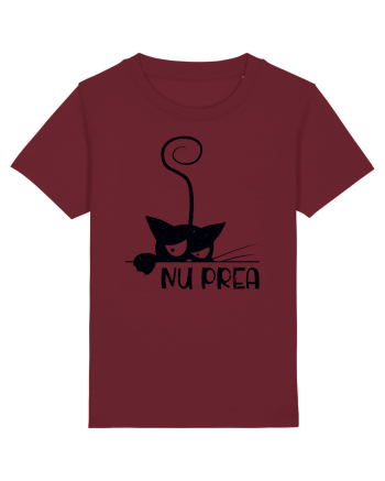 Nu prea - negru Burgundy