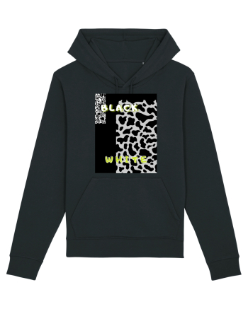 BLACK & WHITE PRINT Black
