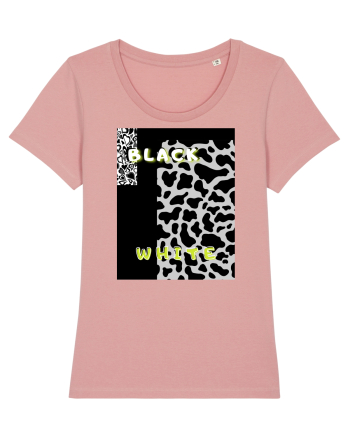BLACK & WHITE PRINT Canyon Pink