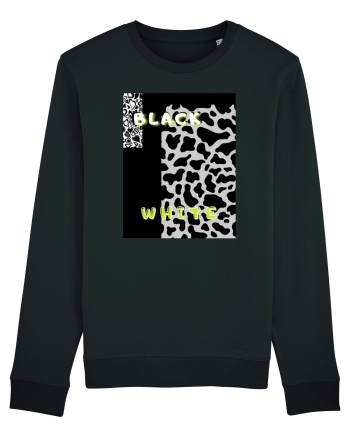 BLACK & WHITE PRINT Black