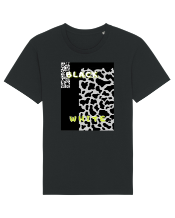 BLACK & WHITE PRINT Black