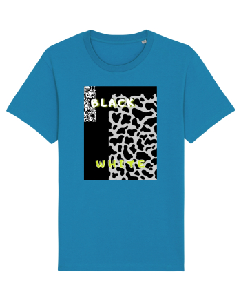 BLACK & WHITE PRINT Azur