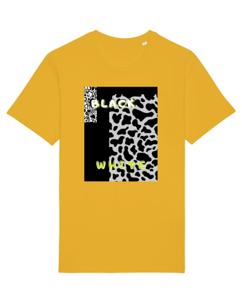 BLACK & WHITE PRINT Spectra Yellow
