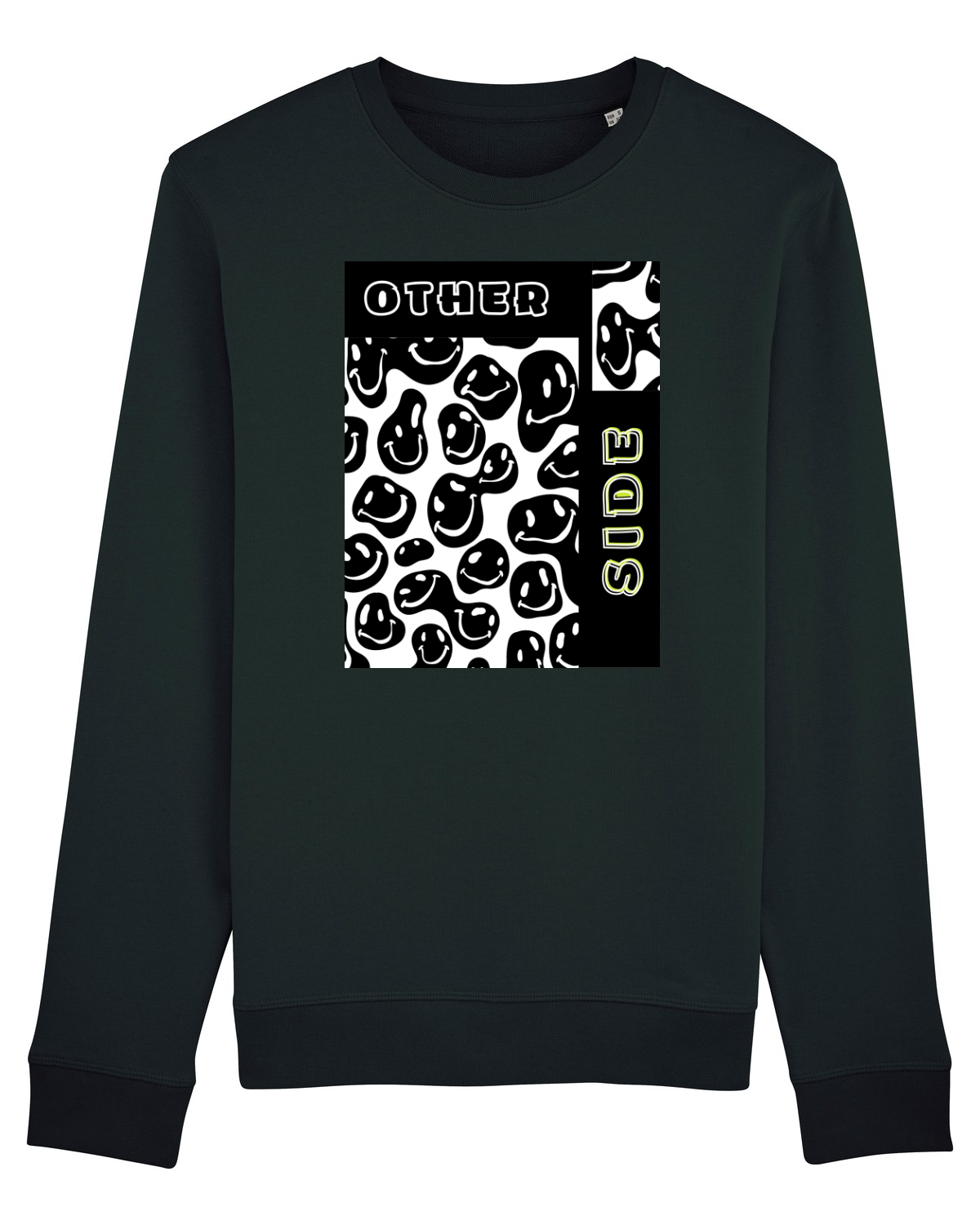 Bluză mânecă lungă Unisex Rise Black