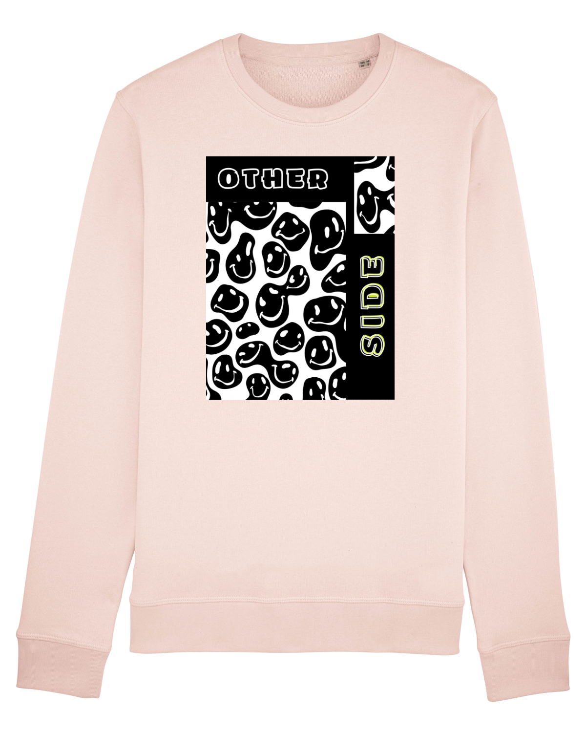 Bluză mânecă lungă Unisex Rise Candy Pink