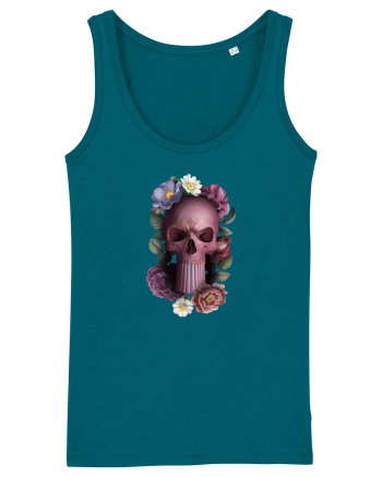 Craniu cu flori punishskull 01 Ocean Depth