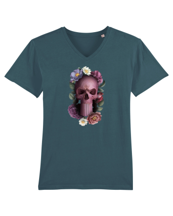 Craniu cu flori punishskull 01 Stargazer