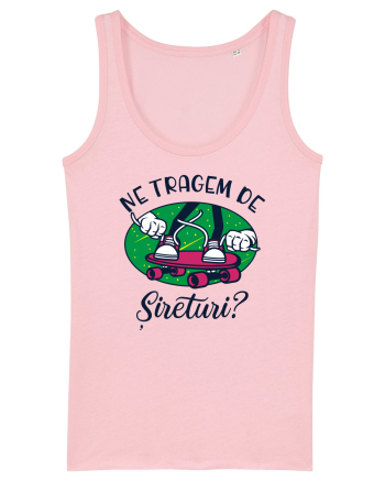 Ne tragem de șireturi? Cotton Pink