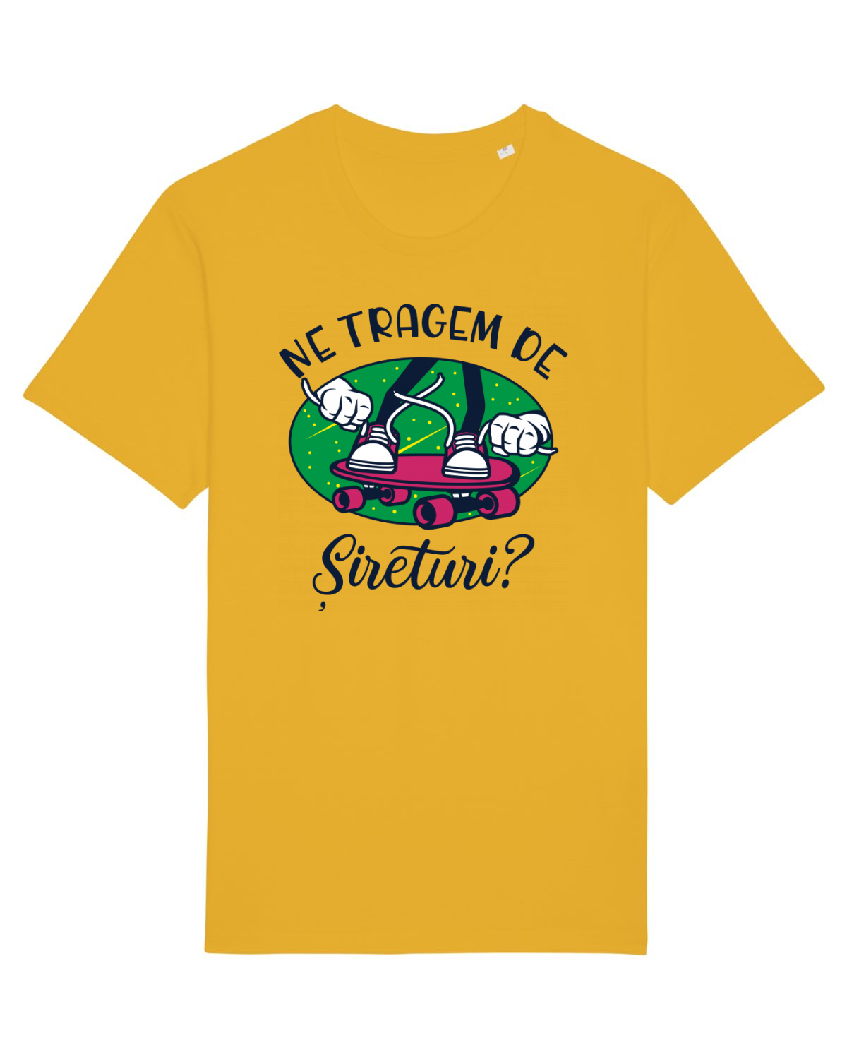 Tricou mânecă scurtă Unisex Rocker Spectra Yellow