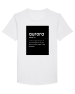 aurora Tricou mânecă scurtă guler larg Bărbat Skater