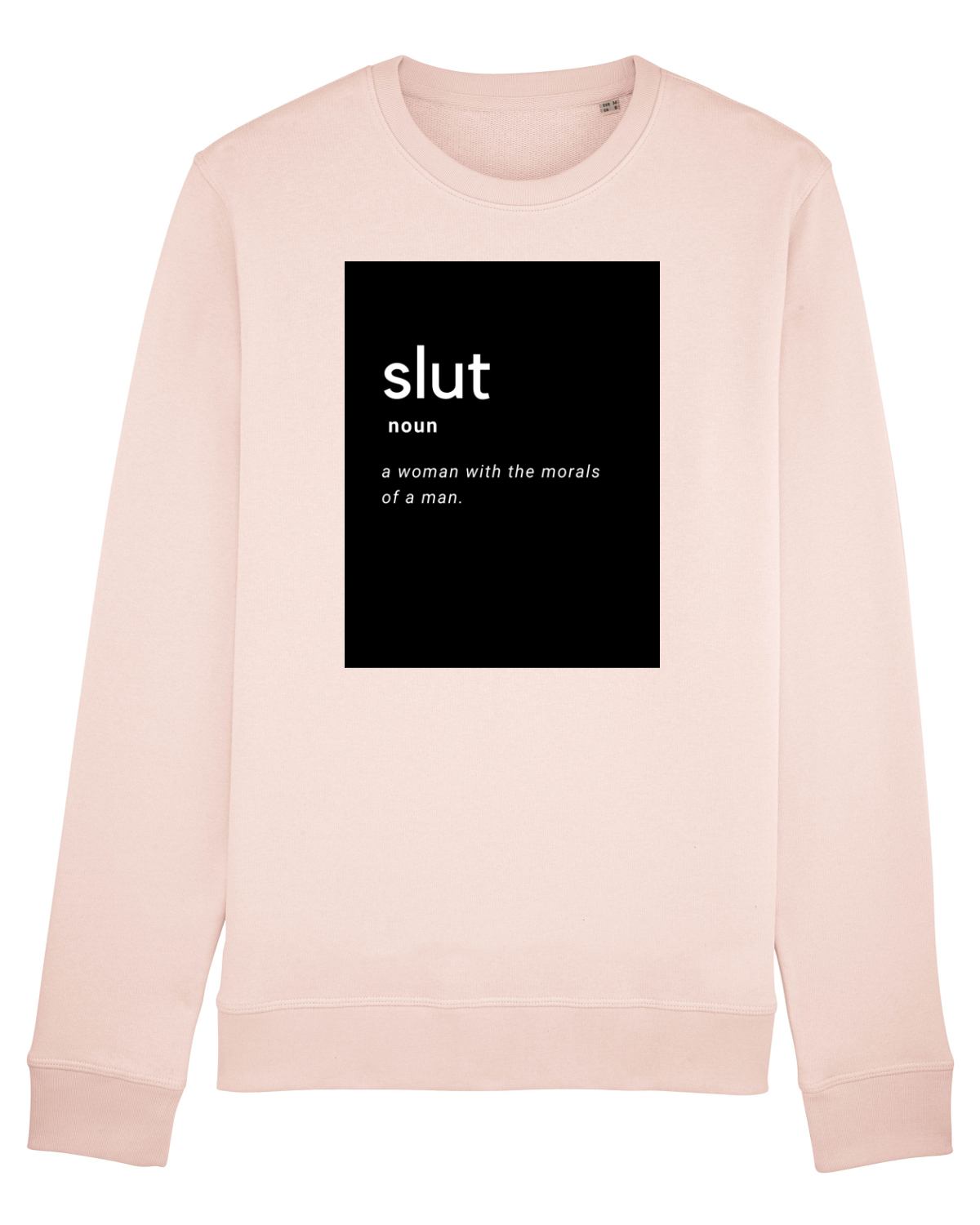 Bluză mânecă lungă Unisex Rise Candy Pink