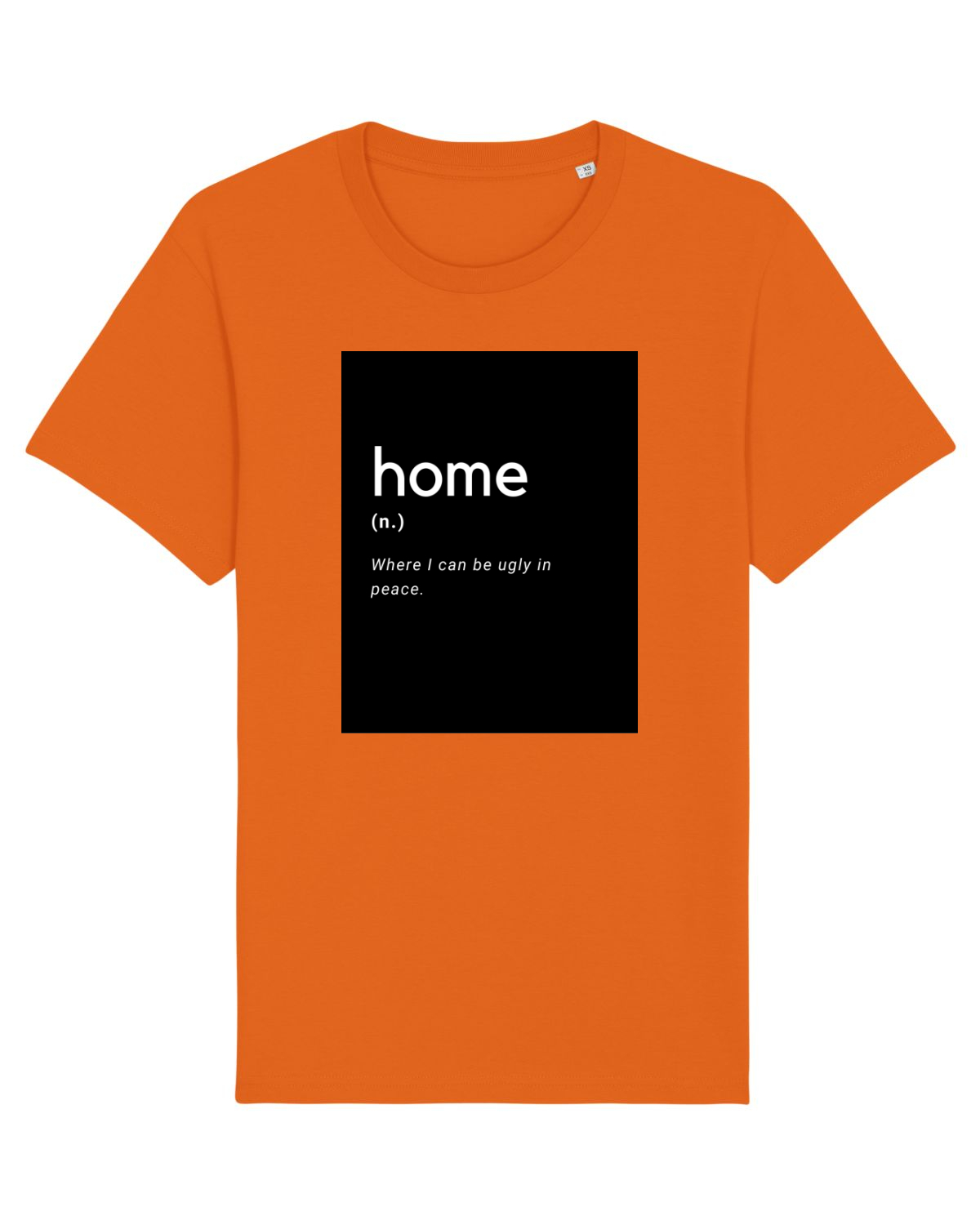 Tricou mânecă scurtă Unisex Rocker Bright Orange