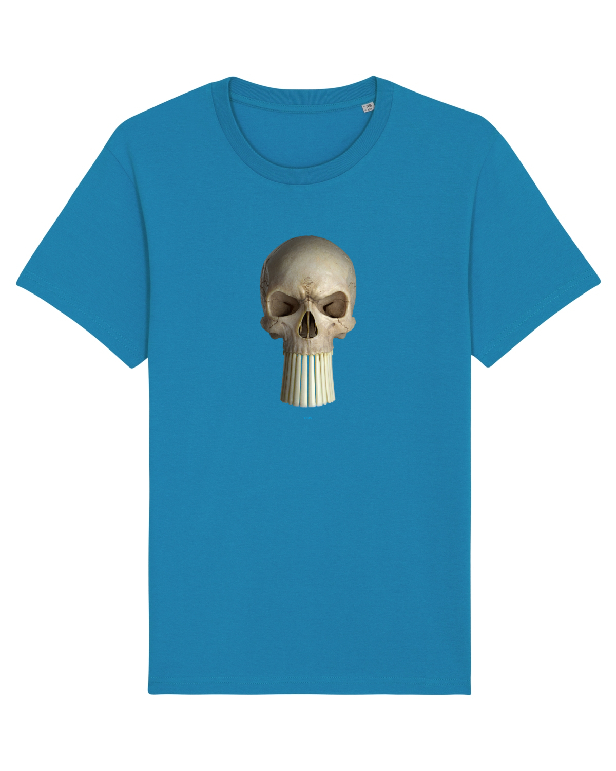 Tricou mânecă scurtă Unisex Rocker Azur