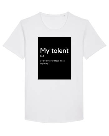 my talent White