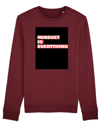mindset is everything Burgundy