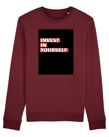 invest in yourself Burgundy