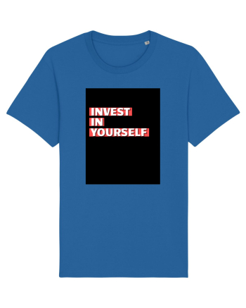 invest in yourself Royal Blue