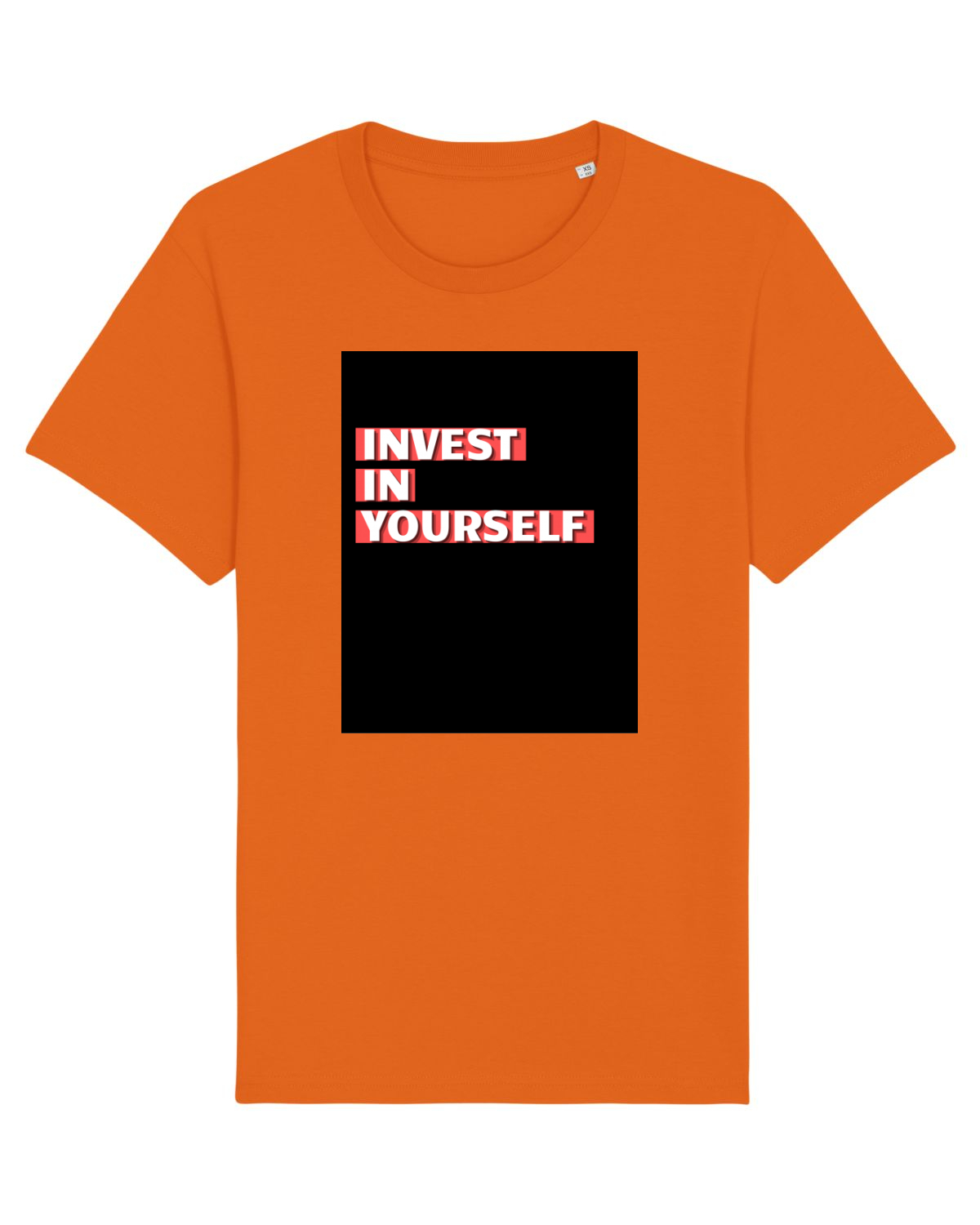 Tricou mânecă scurtă Unisex Rocker Bright Orange