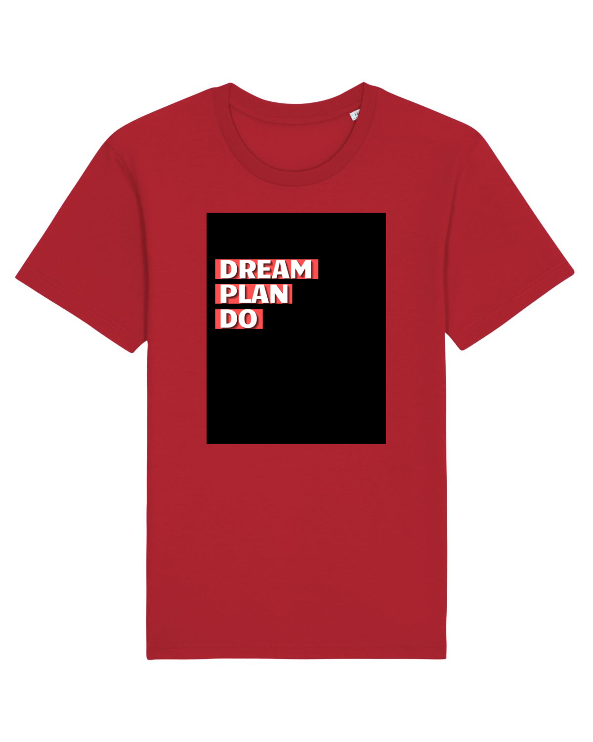 Tricou mânecă scurtă Unisex Rocker Red