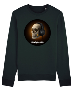 Craniu cu casti - skullphones 03 Bluză mânecă lungă Unisex Rise