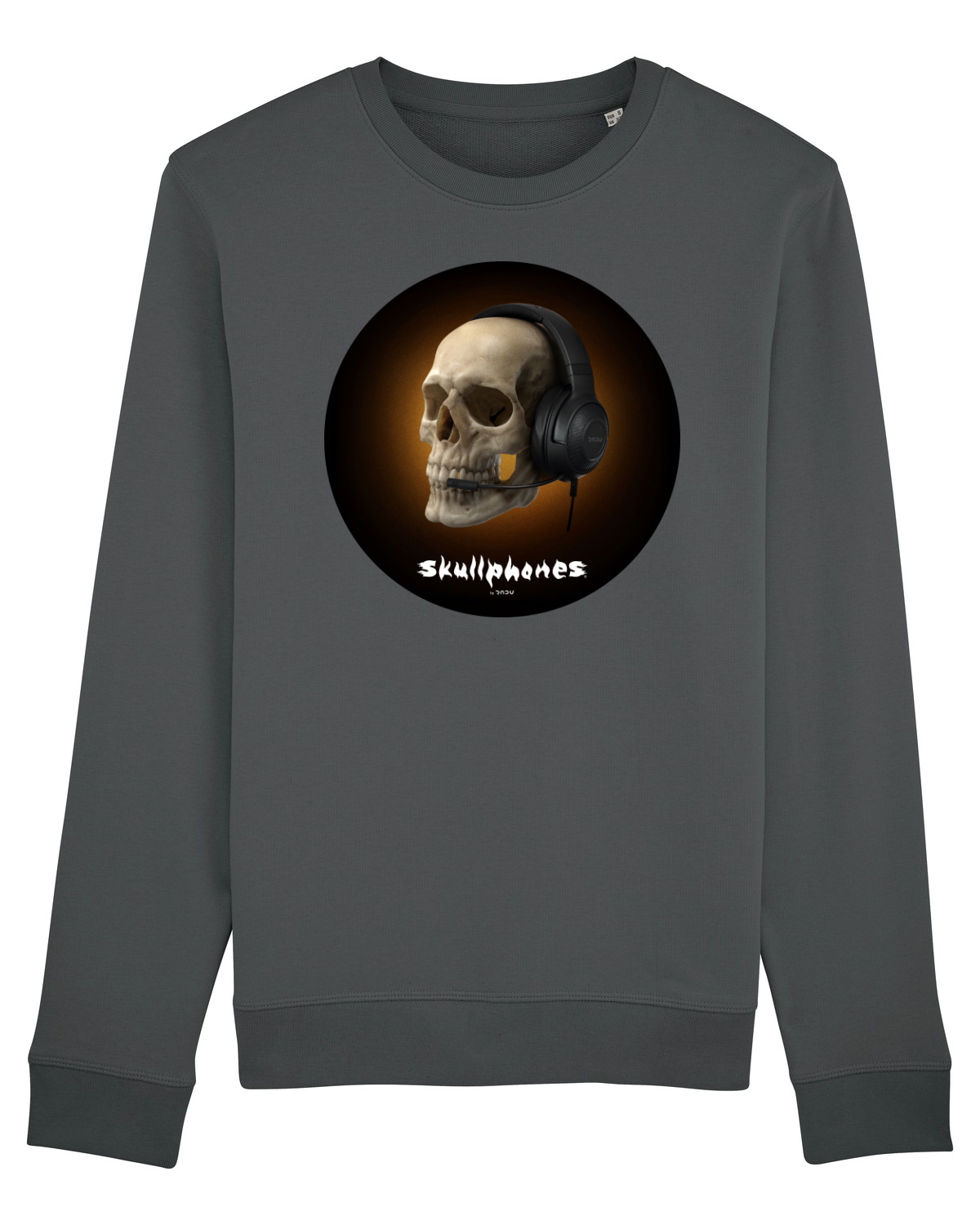 Bluză mânecă lungă Unisex Rise Anthracite