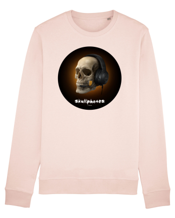 Craniu cu casti - skullphones 03 Candy Pink