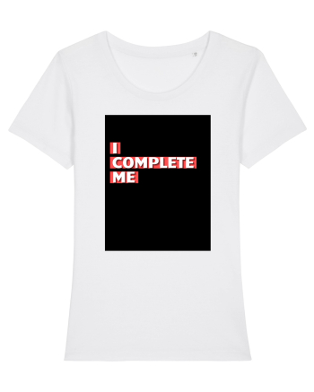 i complete me White