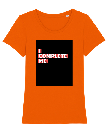 i complete me Bright Orange