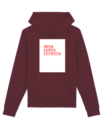 live your dreams Burgundy
