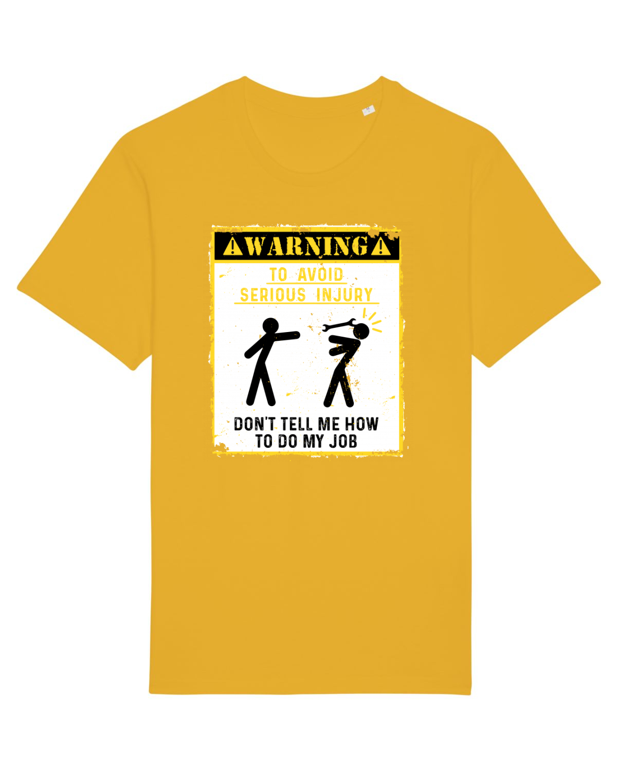 Tricou mânecă scurtă Unisex Rocker Spectra Yellow
