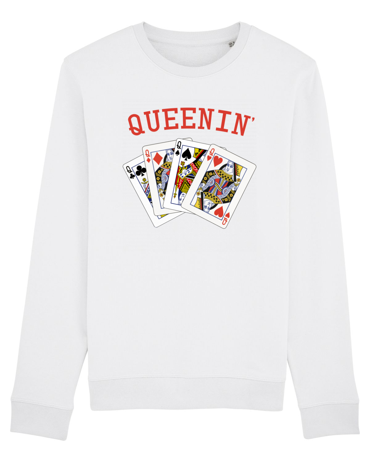 Bluză mânecă lungă Unisex Rise White