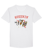 Queenin' Tricou mânecă scurtă guler larg Bărbat Skater