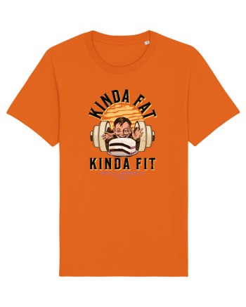 Un pic gras, un pic fit. Kinda fat kinda fit, well mostly fat Bright Orange