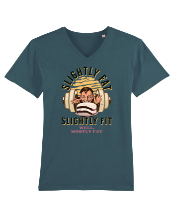 Un pic gras aproape fit. Tricou de mers la sală Stargazer