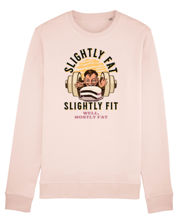 Un pic gras aproape fit. Tricou de mers la sală Candy Pink
