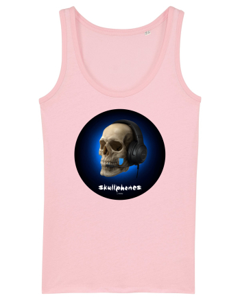 Craniu cu casti - skullphones 03 Cotton Pink