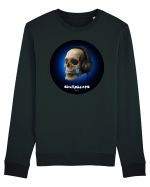 Craniu cu casti - skullphones 03 Bluză mânecă lungă Unisex Rise