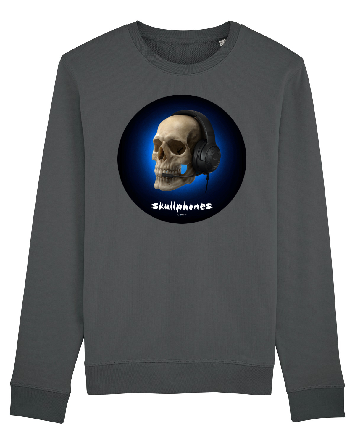 Bluză mânecă lungă Unisex Rise Anthracite