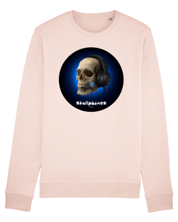 Craniu cu casti - skullphones 03 Candy Pink