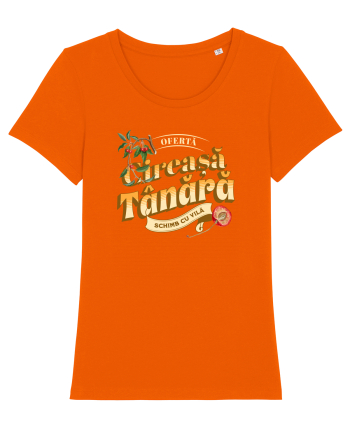 Cireașă tânăra, schimb cu vilă Bright Orange