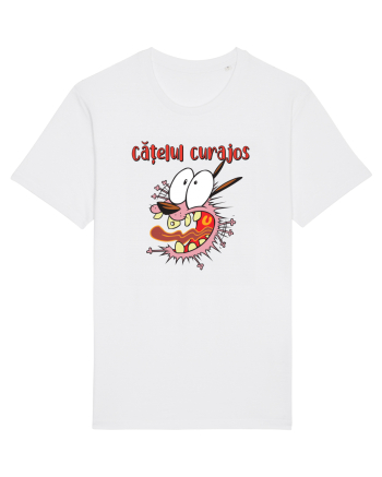 Cățelul Curajos White