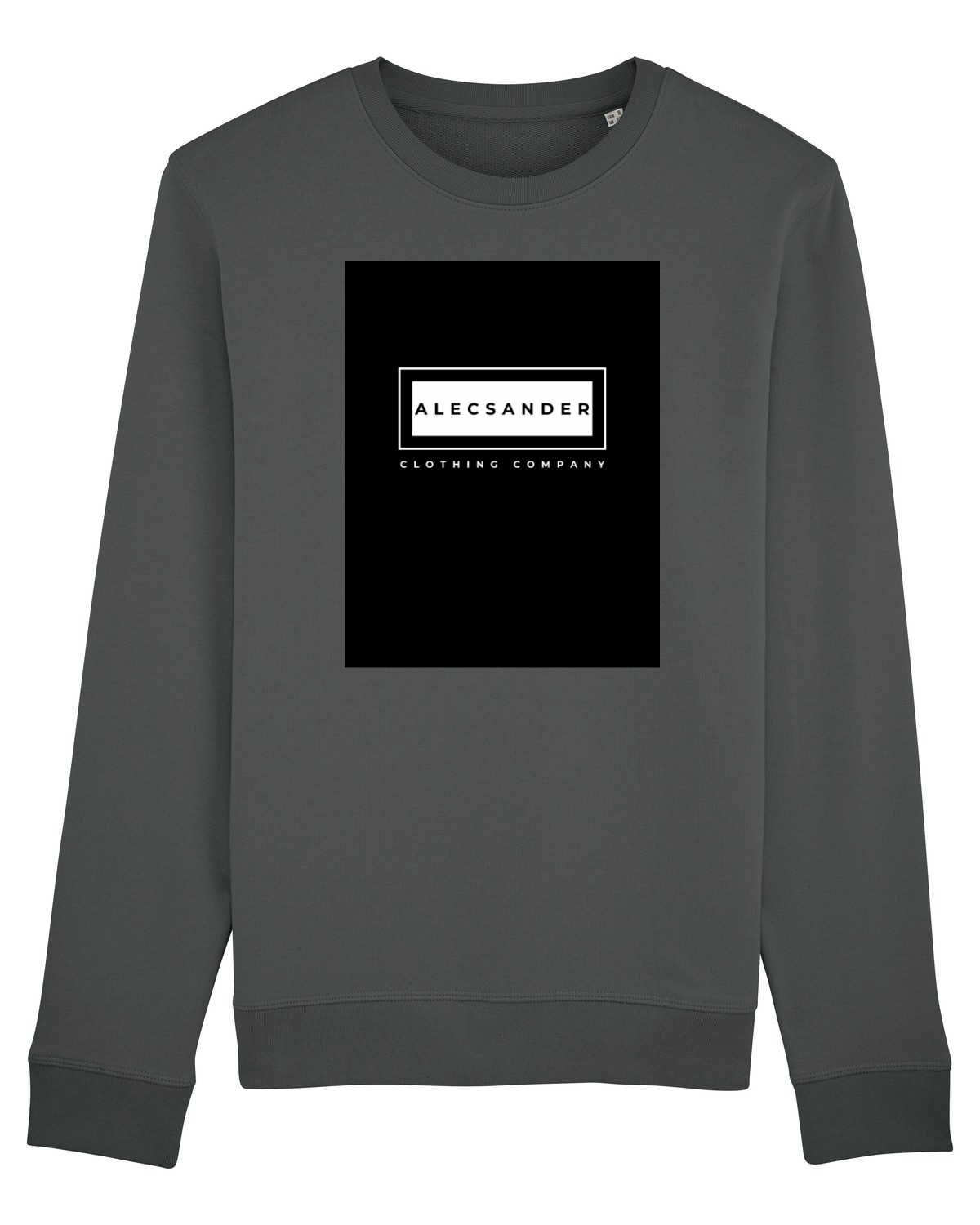 Bluză mânecă lungă Unisex Rise Anthracite