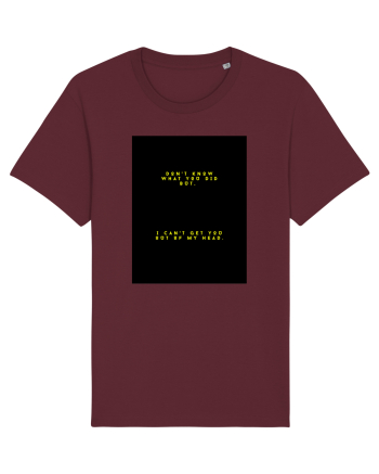 out of my head Burgundy